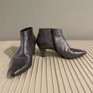 Uber Cool Metallic Booties Size 10